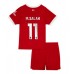 Liverpool Mohamed Salah #11 Barnkläder Hemma matchtröja till baby 2023-24 Kortärmad (+ Korta byxor) Billigt